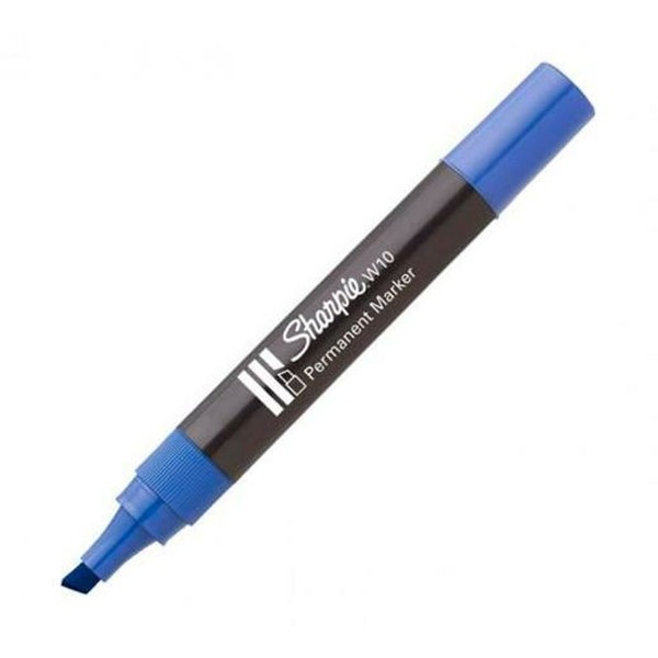 Dauermarker Sharpie W10 Blau 12 Stück